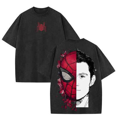 The Dark Style Trio Spidey No Way Home T-Shirt – Casual Crewneck Soft Graphic Tee for Men