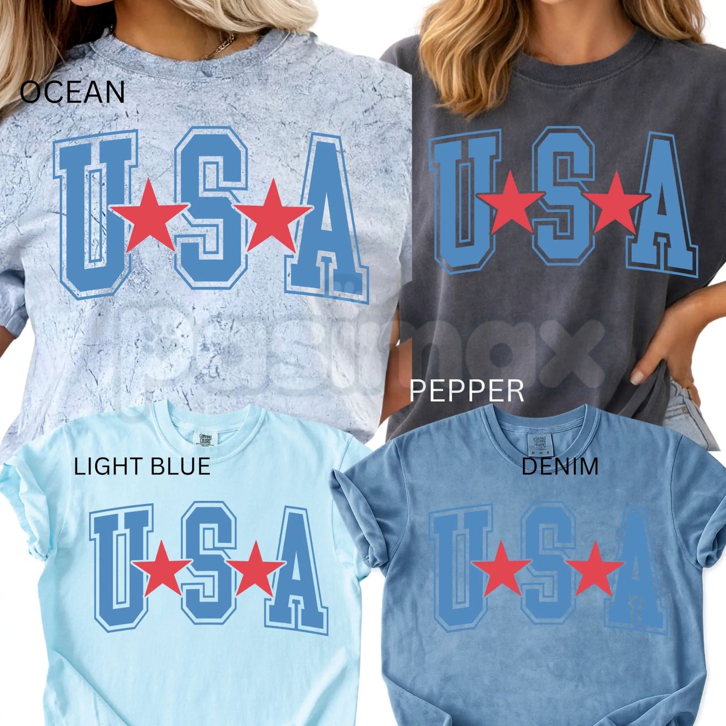 Comfort Colors® America 250 Years T-Shirt – Floral USA Stripe Graphic Tee, Retro July 4th Oversized Shirt, Semiquincentennial 1776–2026 Celebration Top