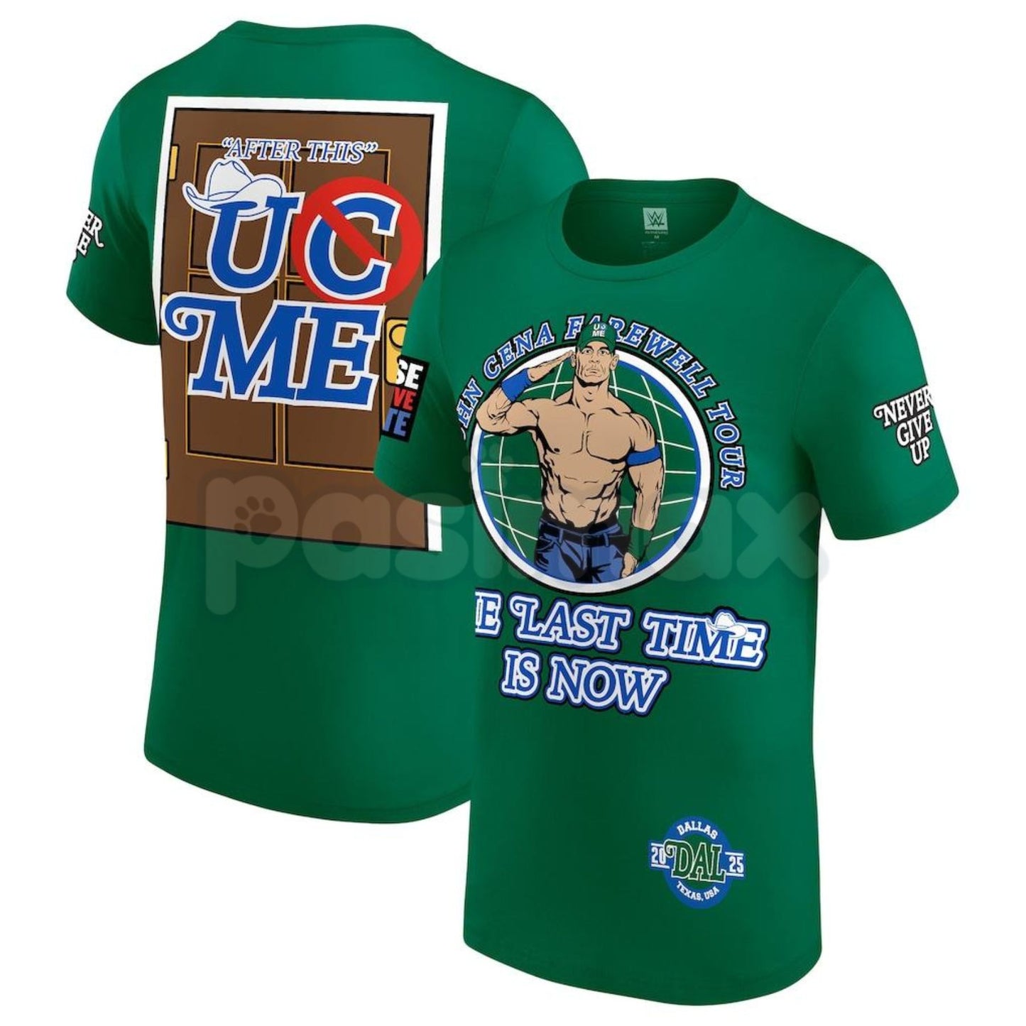 JOHN CENA Farewell Tour 2025 Collection T-Shirt - WWE Wrestling Legend Commemorative Tee, Hustle Loyalty Respect Fan Apparel, Never Give Up Nostalgia Gift