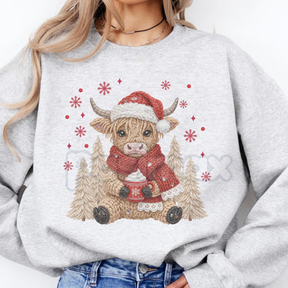 Cozy Season Holiday Sweatshirt | Relaxed Christmas Crewneck Jumper | Fall Winter Aesthetic Comfort Top