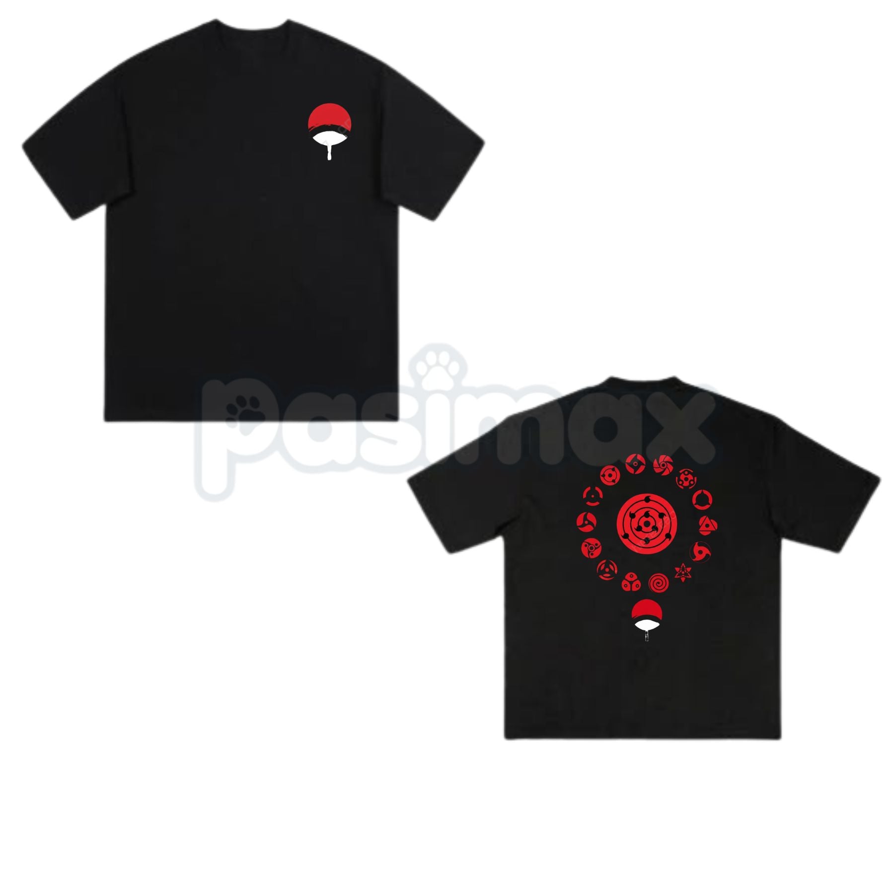 Uchiha Clan Sharingan Eyes Naruto Merch – Pasimax