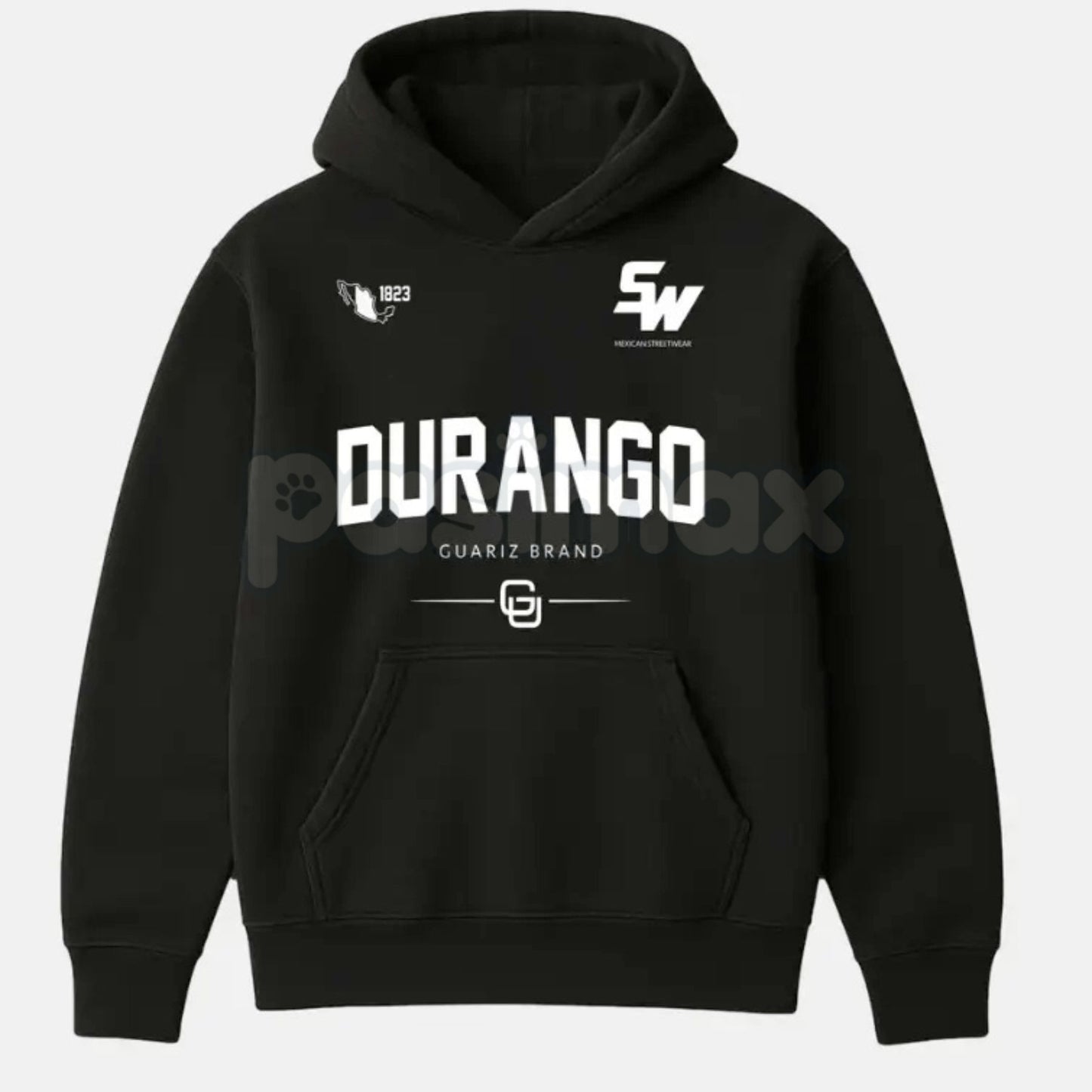 MX STREETWEAR STATE Hoodie – Custom State Pride Pullover, Mexican Culture & Streetwear Graphic Apparel, Unisex