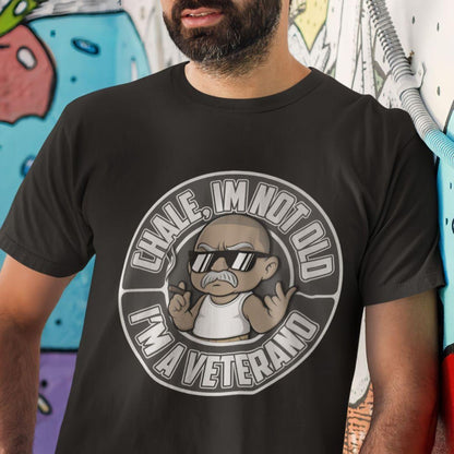 New 2025 Men's Printed T-Shirt - Black 100% Cotton Premium Tee, Durable Short-Sleeve Top