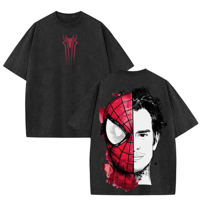The Dark Style Trio Spidey No Way Home T-Shirt – Casual Crewneck Soft Graphic Tee for Men