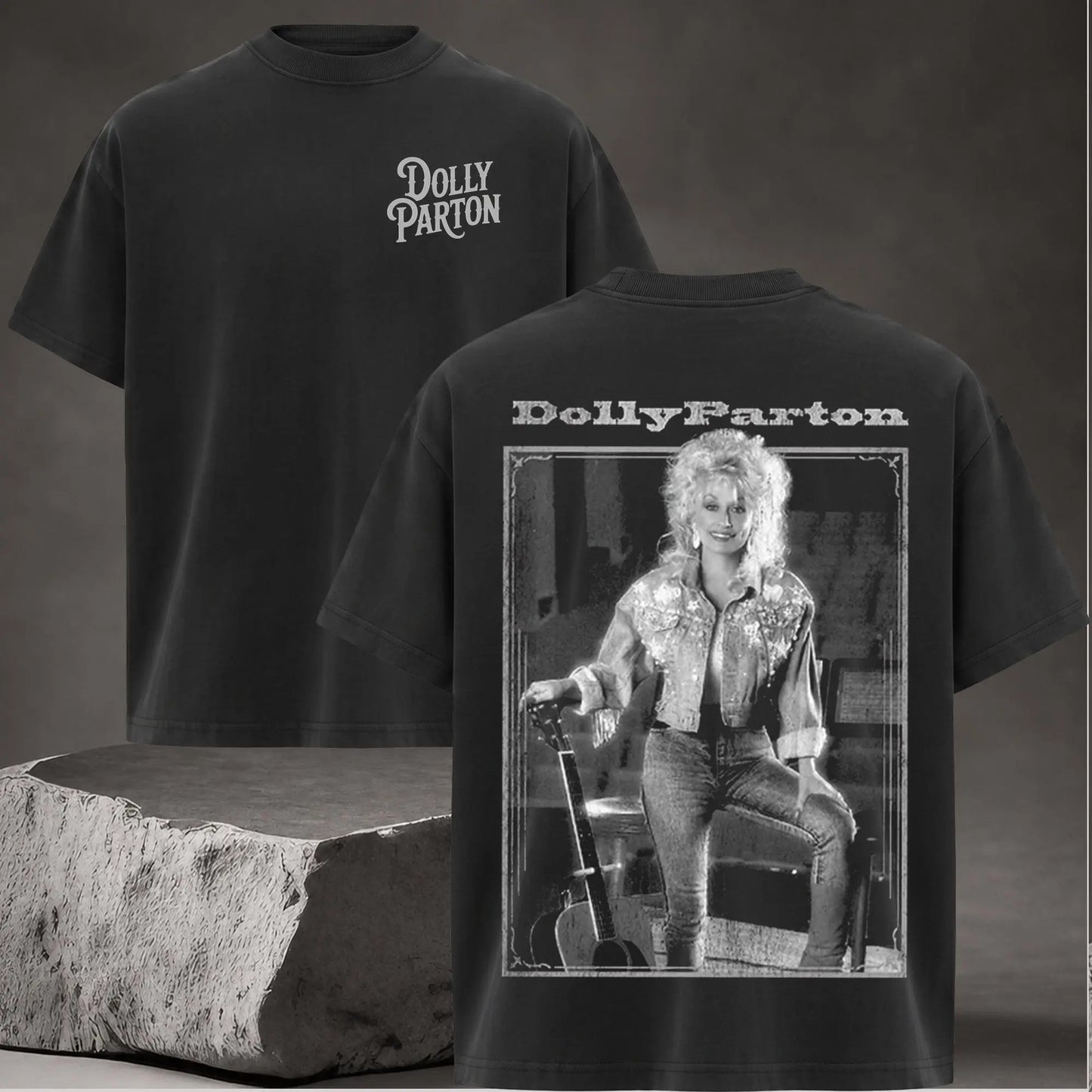 Vintage Dolly Parton Graphic Tee – 80s Country Music Queen Merch Unisex Cotton Tee