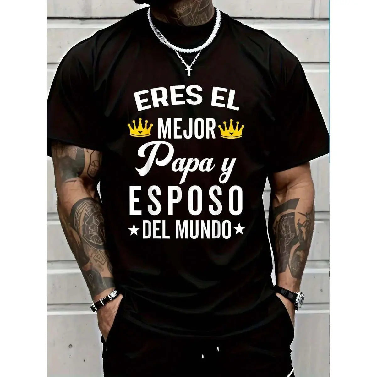 "Eres El Mejor Papa" Spanish T-Shirt – Vintage Father's Day Latino Dad Graphic Tee