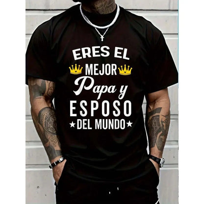 "Eres El Mejor Papa" Spanish T-Shirt – Vintage Father's Day Latino Dad Graphic Tee