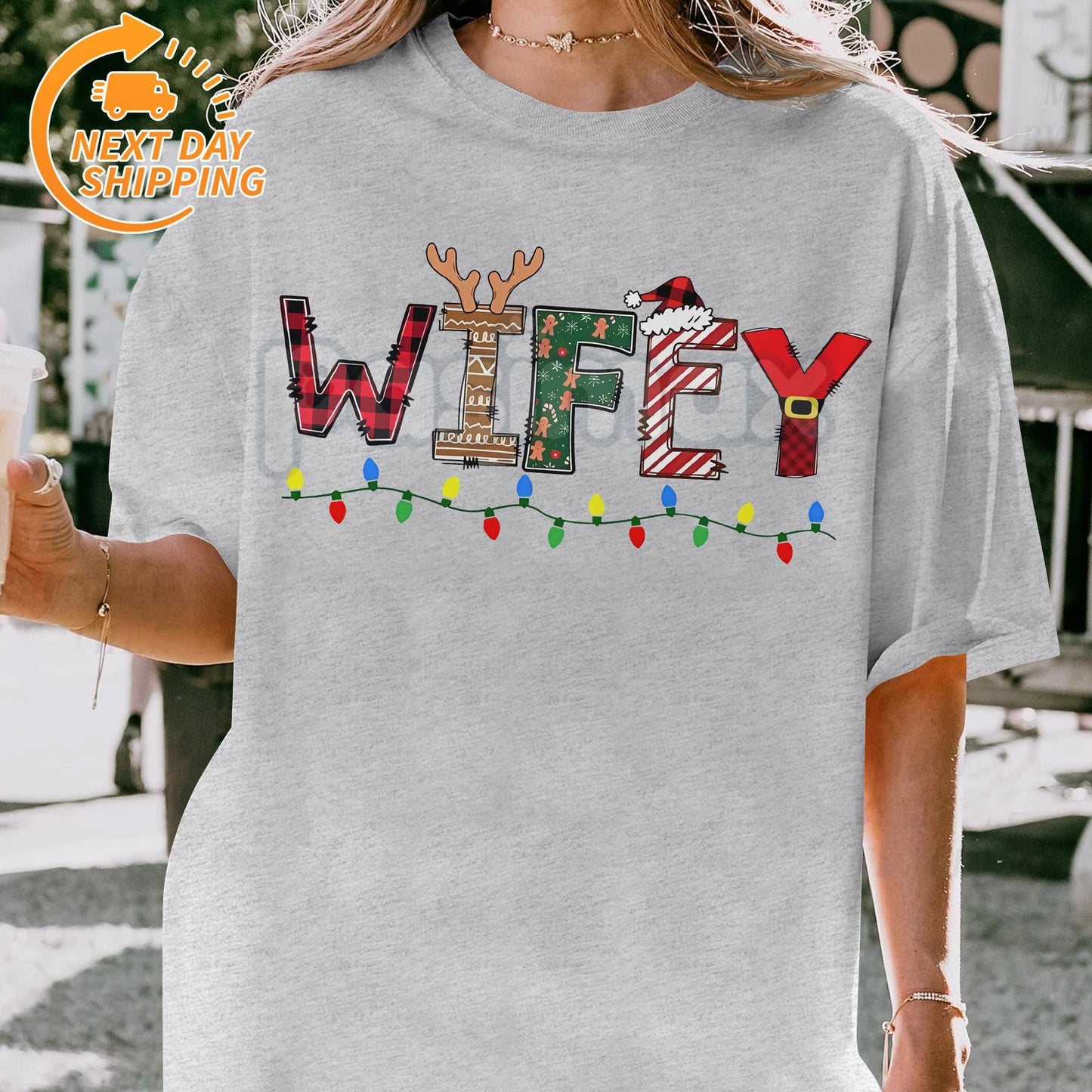 Christmas Matching Couple Shirts - "I Have Everything I Want / It's Me I'm Everything" Xmas Party Couple Tee, Funny Holiday Pair
