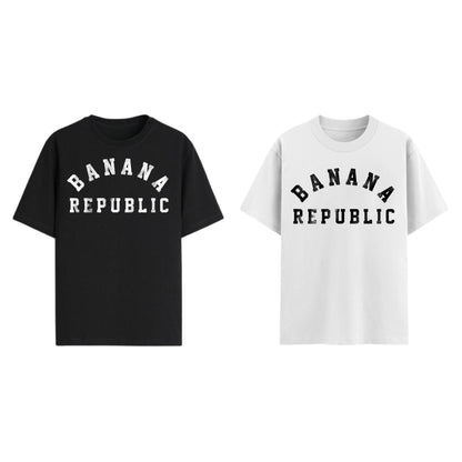 Retro Banana Republic T-shirt - Explorer Graphic Tee, Safari Style Apparel