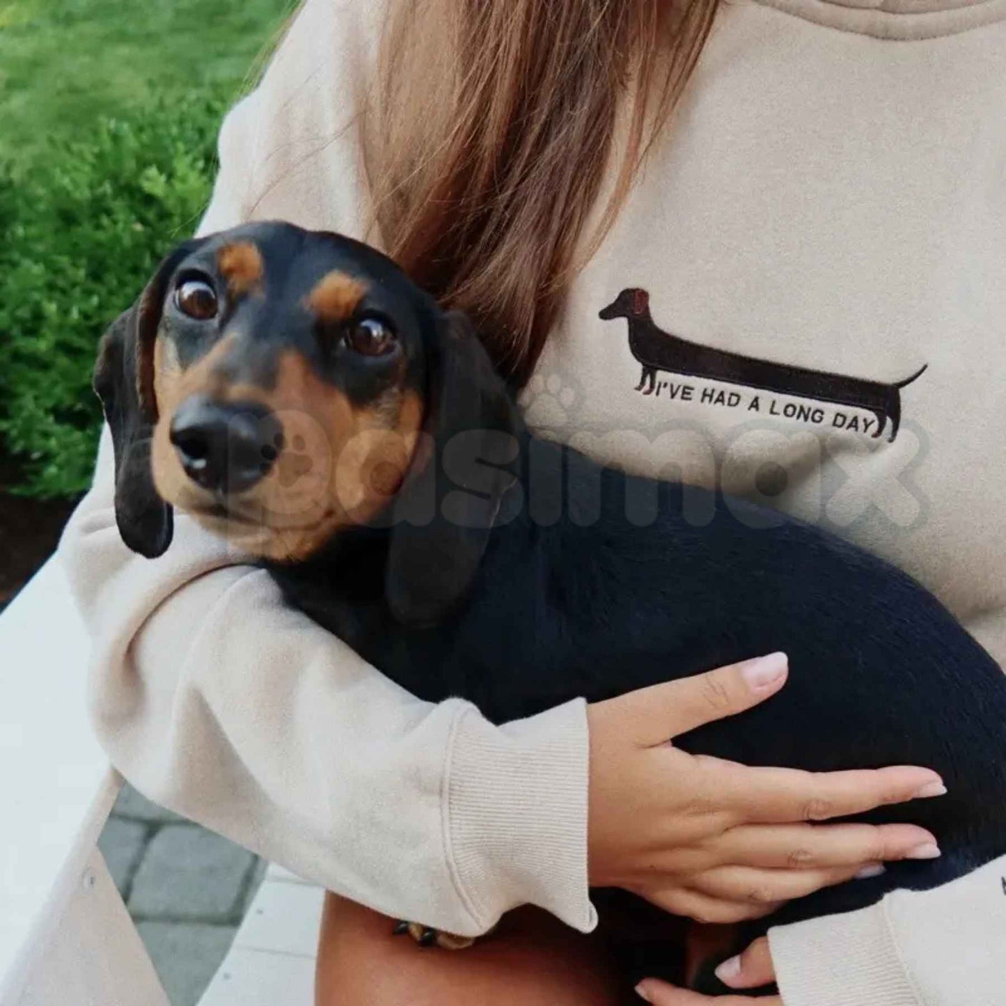 "I've Had A Long Day" Embroidered Unisex Hoodie – Premium Heavy Blend Cozy Loungewear