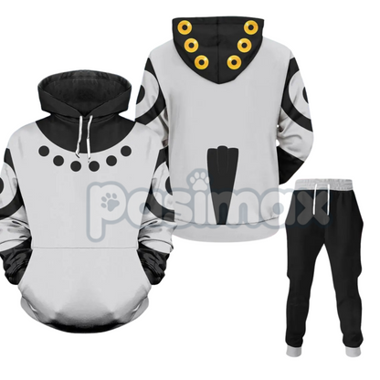 Derpy Tiger K-pop Demon Hunter Hoodie & Joggers Set – Huntrix Cosplay Outfits