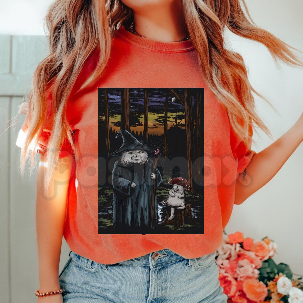 Comfort Colors® You Wanna Meet Up At The Bog? T-Shirt – Black Retro Cottagecore Bog Core Graphic Tee, Spooky Frog Unisex Top & Gift