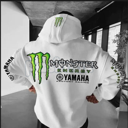 Monster Energy Claw Streetwear Hoodie – Oversized Graphic Pullover, Iconic Energy Drink Merch, Unisex