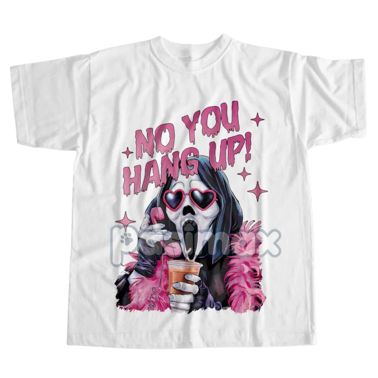 Halloween Horror Anime T-Shirt - Spooky Japanese Graphic Tee, Edgy Fall Wear