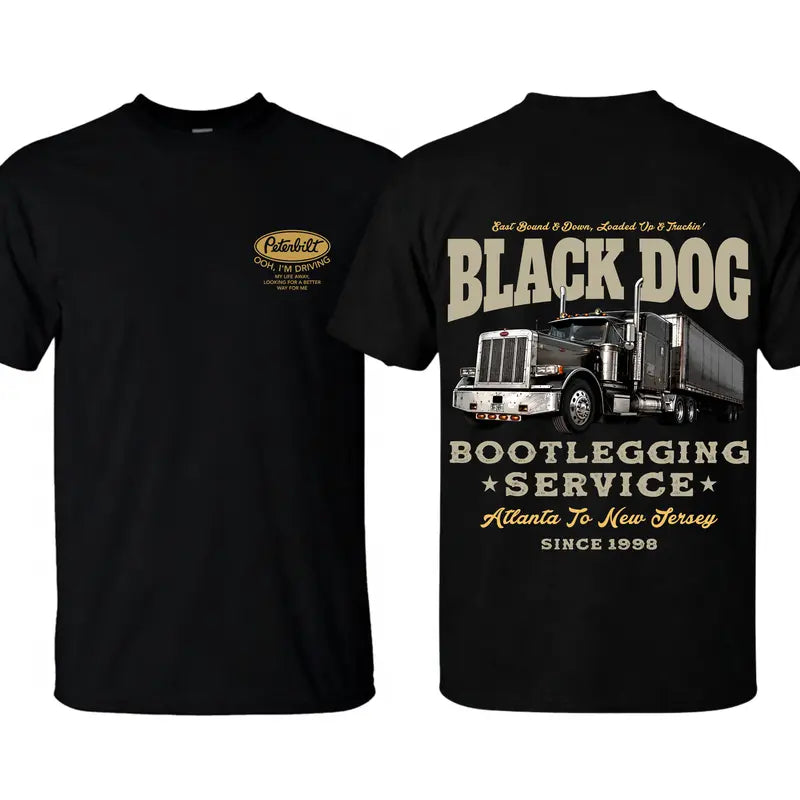 Peterbilt "Highway Legend" T-Shirt – Vintage 90s Big Rig Trucker Graphic Tee