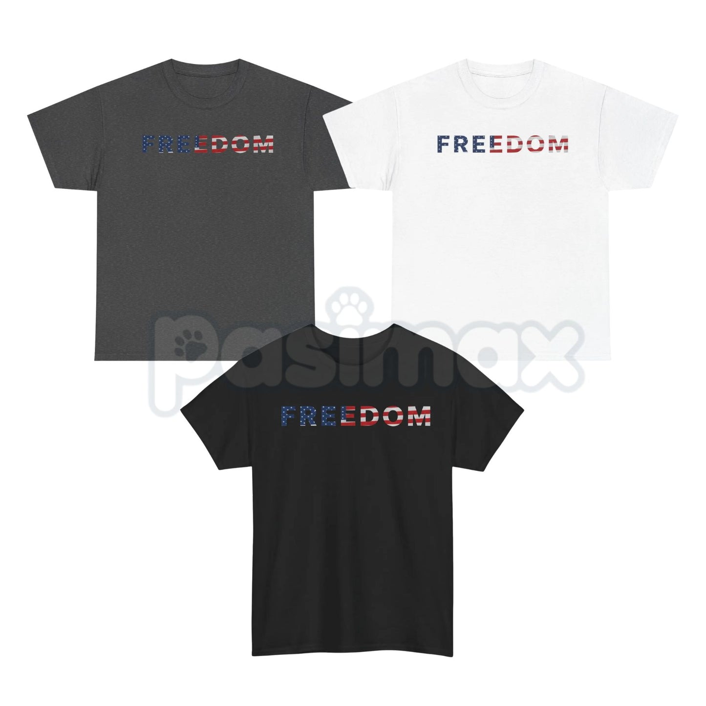 Ameri-Humor Anniversary & Valentine's T-Shirt - Funny Patriotic Couple's Graphic Tee, Premium 100% Cotton Romantic Comedy Shirt, Witty USA-Themed Relationship Top, Unique Anniversary Gift for Him or Her, Soft Lived-In Patriotic Love Tee-Pasimax
