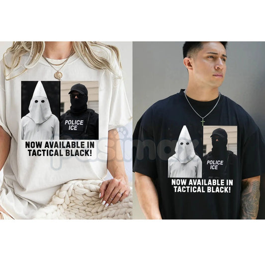 Anti ICE "Tactical Black" Activist T-Shirt - Stealth Immigrant Rights Protest Tee, Heavyweight Abolish ICE Streetwear, Social Justice Tactical Graphic Top, Pro-Migration Resistance Apparel-Pasimax