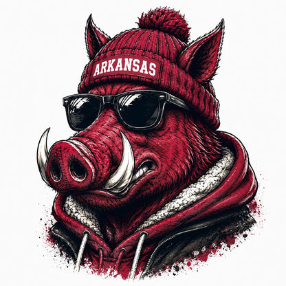 College Football Spirit Animal Sweatshirt | Game Day Mascot Graphic Pullover