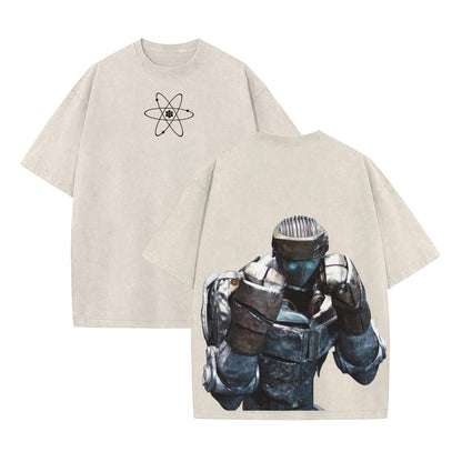 Atom Real Steel T-Shirt – The People's Champion Robot, Movie-Inspired Graphic Tee-Pasimax