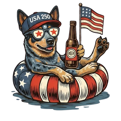 Comfort Colors® 250th Anniversary Dachshund 4th of July T-Shirt – Funny Patriotic Dog Lover Tee, Semiquincentennial USA 1776–2026 Shirt, Wiener Dog Independence Day Gift