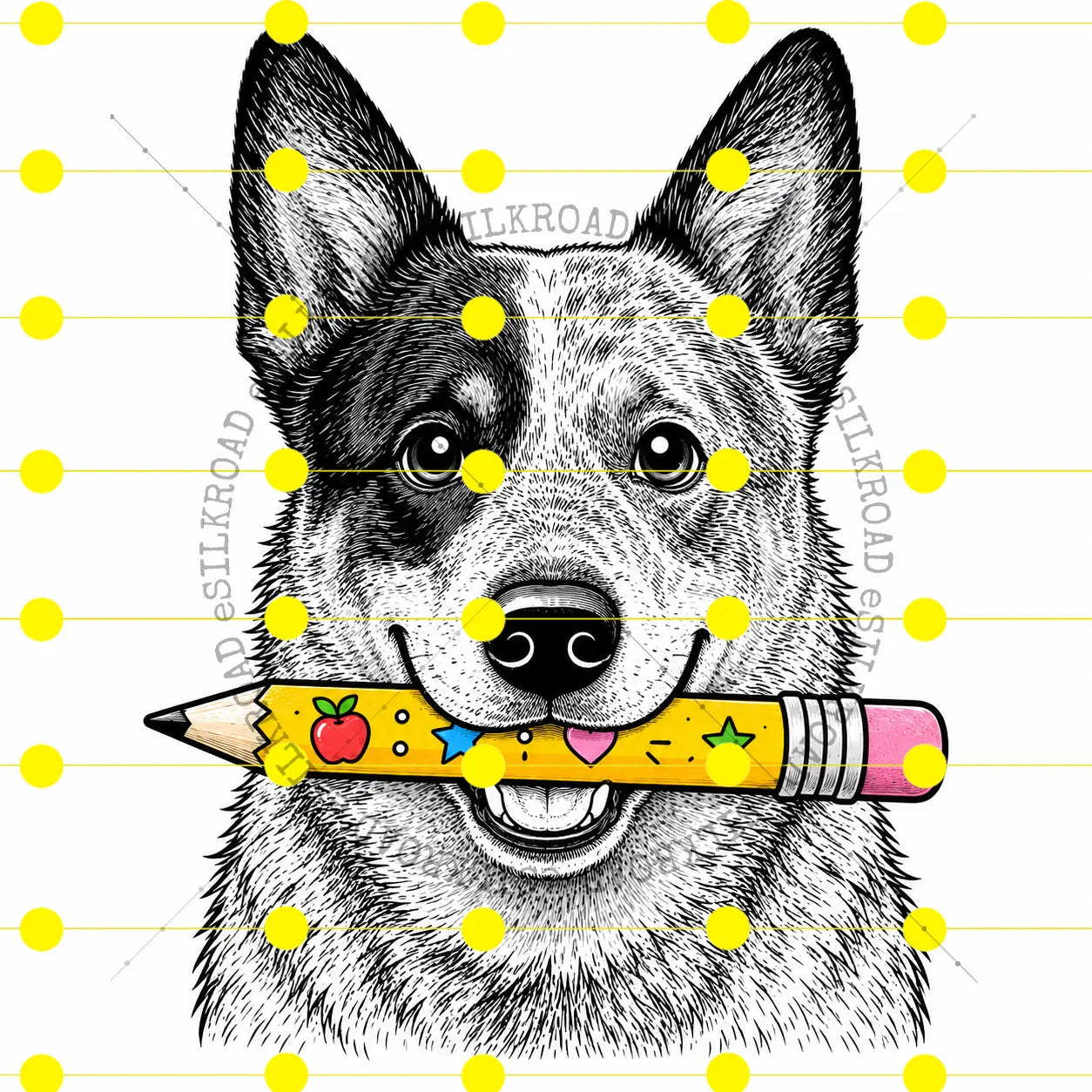 Comfort Colors® Dog Breeds Back-to-School T-Shirt – Retro First Day of School Pet Lover Graphic Tee, Vintage Educator Unisex Top