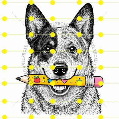 Comfort Colors® Dog Breeds Back-to-School T-Shirt – Retro First Day of School Pet Lover Graphic Tee, Vintage Educator Unisex Top