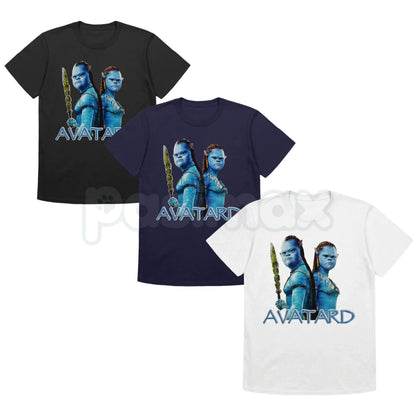 "Avatard" Funny Meme T-Shirt - Cursed Image Graphic Tee, Trending Irony Humor Shirt, Ironic Internet Culture Top, Premium Cotton Unisex Meme Apparel, Niche Online Humor Gift-Pasimax