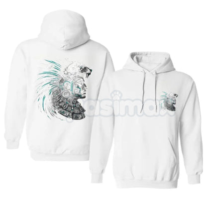 Aztec Art Chicano Graphic Oversized Hoodie – Indigenous Mex Clothes Pullover, Unisex Cultural Streetwear-Pasimax