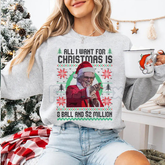Baby Billy Freeman 'Running in the Halls' Christmas Sweatshirt | Righteous Gemstones Musical Moments Jumper | Ironic Holiday Fan Gear-Pasimax