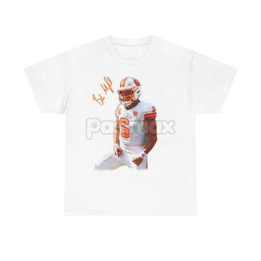 Baker Mayfield "Woke Up Feeling Dangerous" Graphic Tee - Unisex Football Fan Apparel, Tampa Bay Buccaneers QB Merch-Pasimax