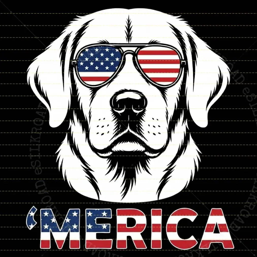 Comfort Colors® Vintage Dog 4th of July T-Shirt – Retro Patriotic Puppy Graphic Tee, Aesthetic Red White and Blue Dog Mom Dad Independence Day Top