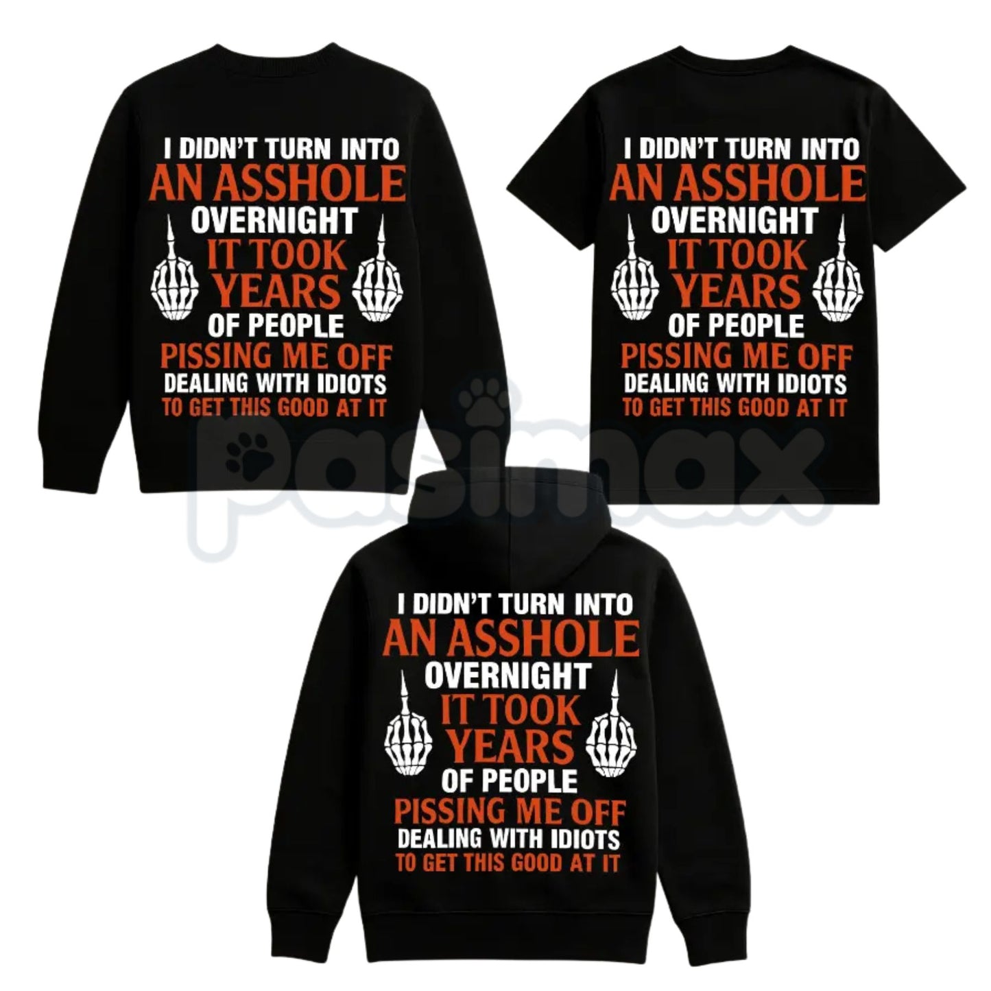 Being Pissed Off Is My Cardio – Funny Sarcastic Quote Hoodie, Sweatshirt & T-Shirt-Pasimax