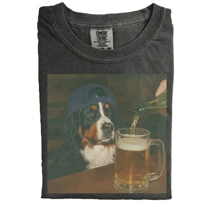 Comfort Colors® Custom Dog Breeds Beer T-Shirt – Vintage 90s Funny Edgy Dog Meme Tee, Aesthetic Brewery Lover Dog Dad Gift Shirt