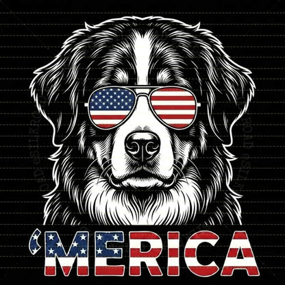 Comfort Colors® Vintage Dog 4th of July T-Shirt – Retro Patriotic Puppy Graphic Tee, Aesthetic Red White and Blue Dog Mom Dad Independence Day Top