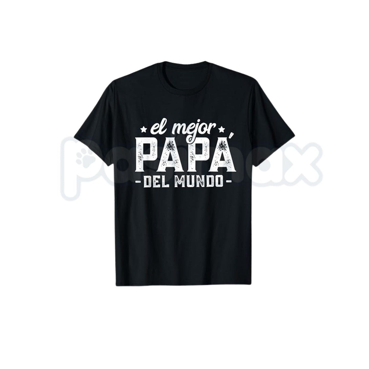 "Best Dad in the World" Spanish Father's Day T-Shirt – Proud Papa Graphic Cotton Tee-Pasimax