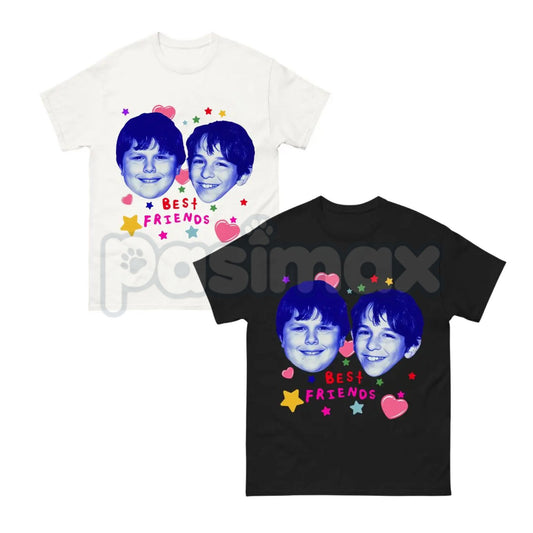 Best Friends - Greg and Rowley - Diary of a Wimpy Kid - Meme Shirt - Nostalgic Book Fan Tee, Funny Middle Grade Humor Apparel, Unisex Menswear Gift-Pasimax