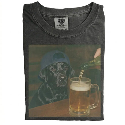 Comfort Colors® Custom Dog Breeds Beer T-Shirt – Vintage 90s Funny Edgy Dog Meme Tee, Aesthetic Brewery Lover Dog Dad Gift Shirt