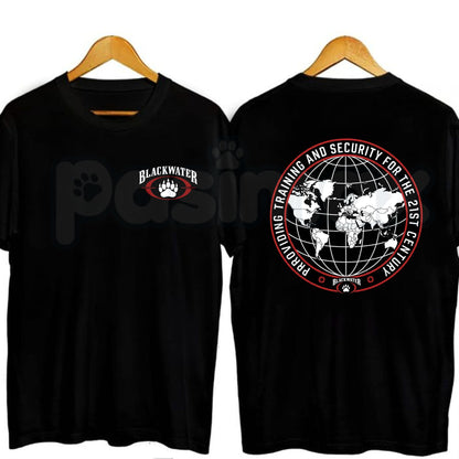 Blackwater Global Security Tactical T-Shirt – Iron Tactical PMC Military Contractor Graphic Tee-Pasimax