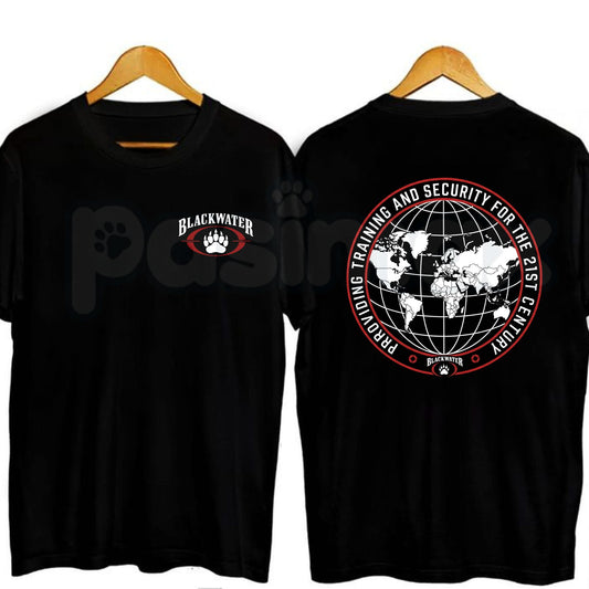 Blackwater Global Security Tactical T-Shirt – Iron Tactical PMC Military Contractor Graphic Tee-Pasimax
