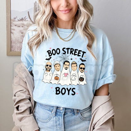 Boo Street Boys Halloween T-Shirt – 90s Boy Band Spooky Concert Graphic Tee-Pasimax