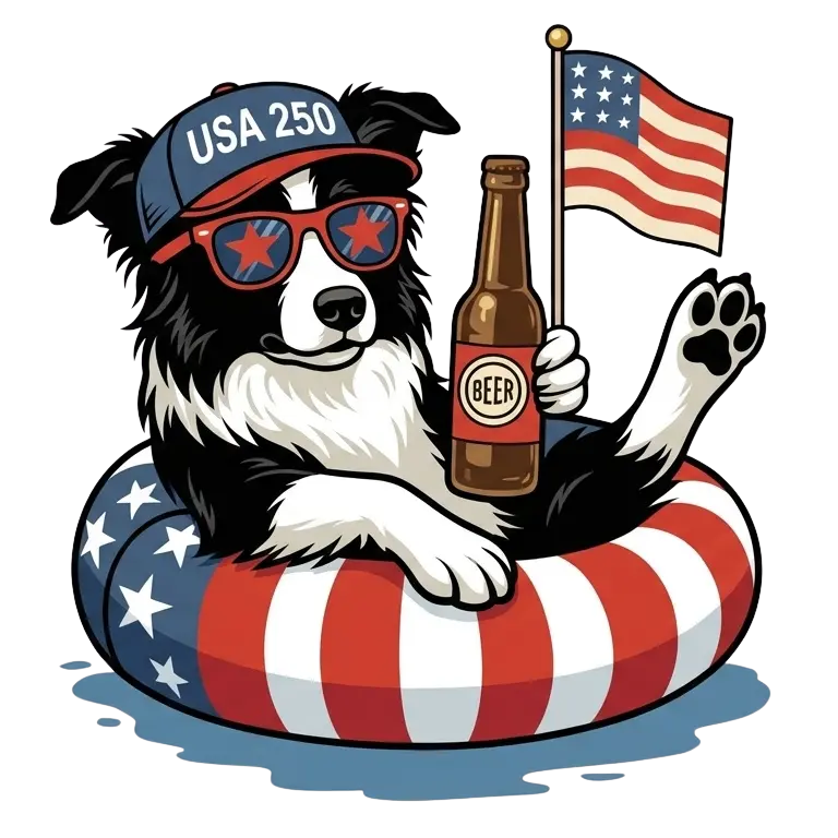 Comfort Colors® 250th Anniversary Dachshund 4th of July T-Shirt – Funny Patriotic Dog Lover Tee, Semiquincentennial USA 1776–2026 Shirt, Wiener Dog Independence Day Gift