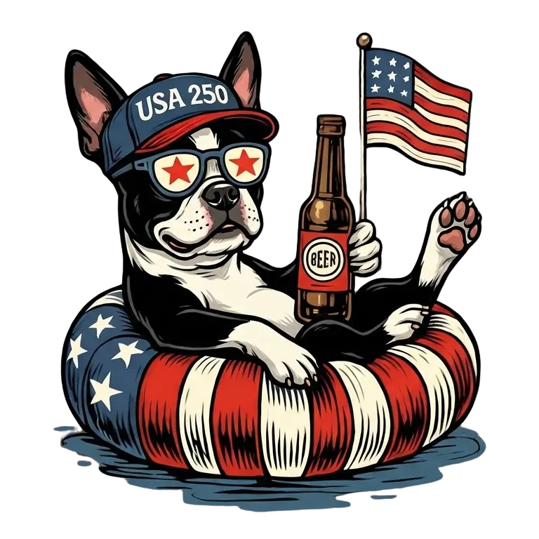 Comfort Colors® 250th Anniversary Dachshund 4th of July T-Shirt – Funny Patriotic Dog Lover Tee, Semiquincentennial USA 1776–2026 Shirt, Wiener Dog Independence Day Gift