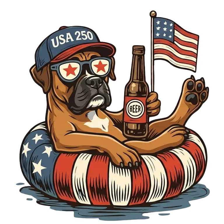 Comfort Colors® 250th Anniversary Dachshund 4th of July T-Shirt – Funny Patriotic Dog Lover Tee, Semiquincentennial USA 1776–2026 Shirt, Wiener Dog Independence Day Gift