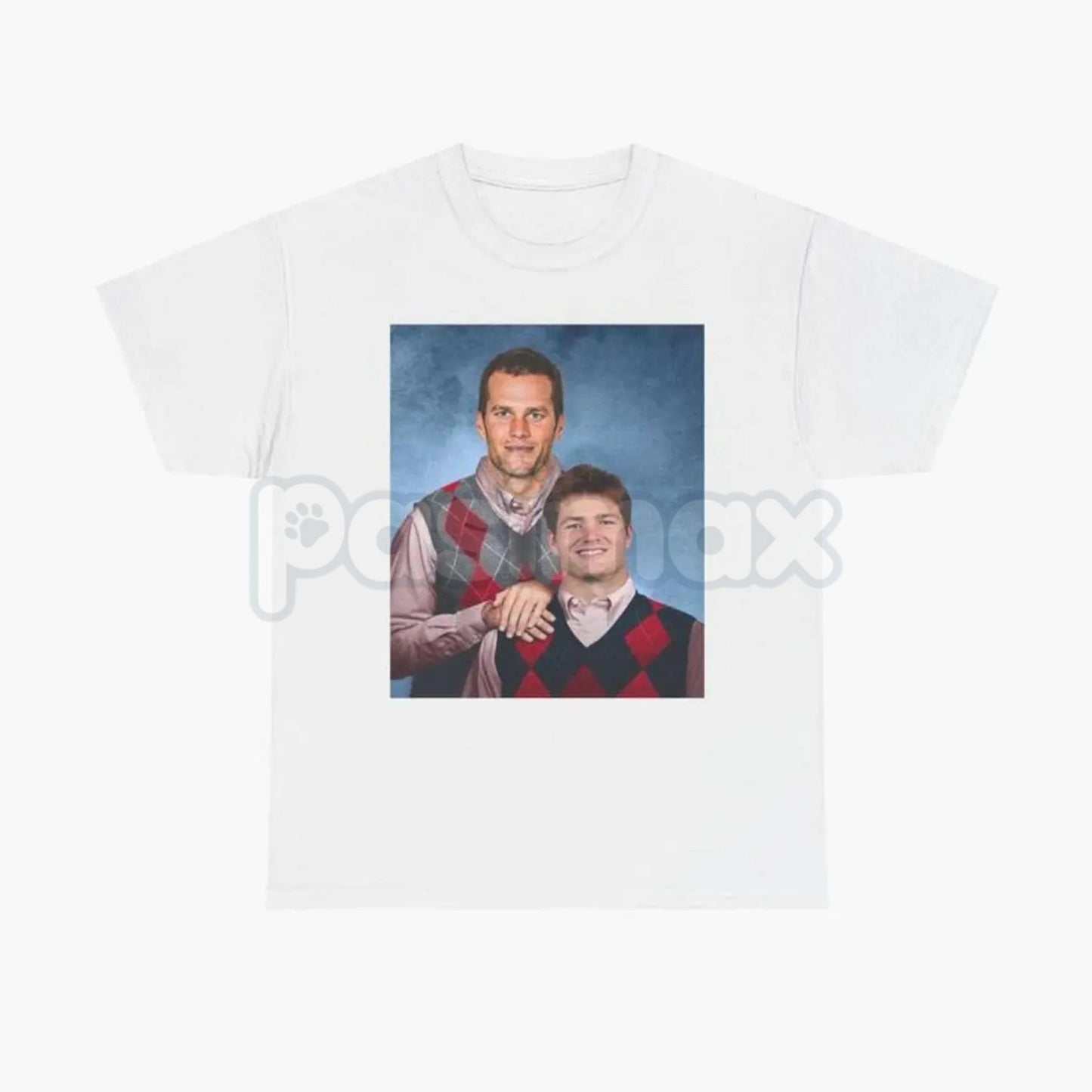 Brady & Maye Step Brothers T-Shirt - Funny Patriots Fan Apparel, NFL Rookie Parody Tee, New England Quarterback Humor Gift-Pasimax