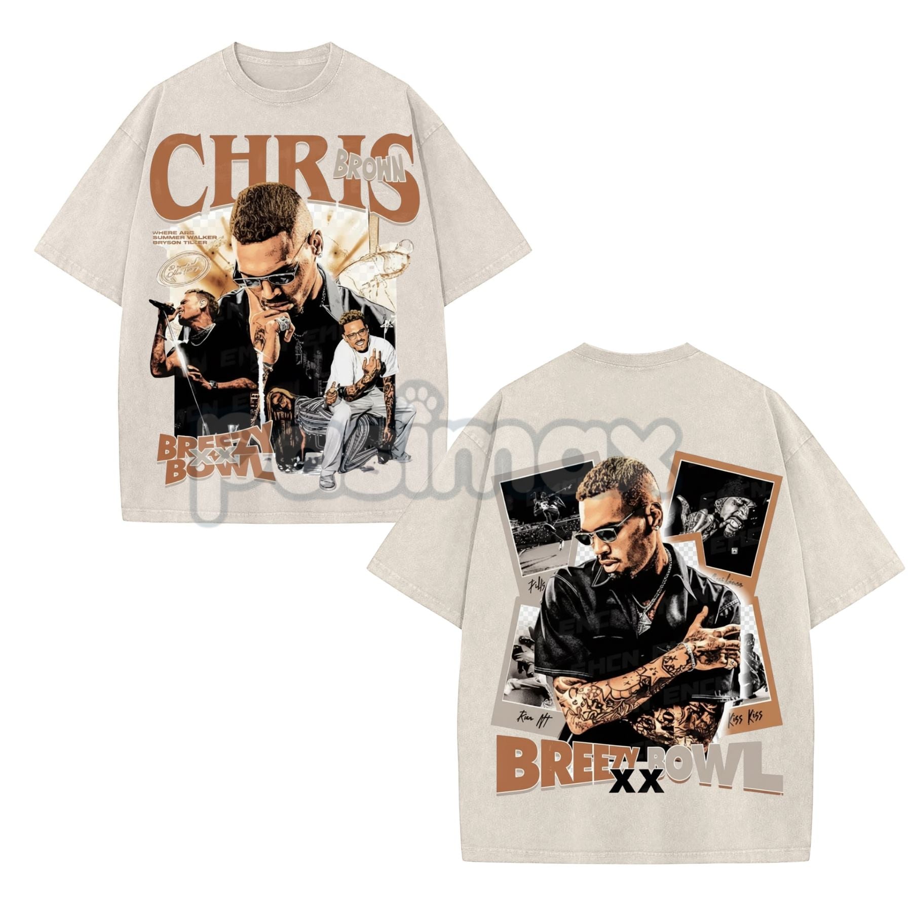 Breezy Bowl XX Concert Washed T-Shirt 2025 – Retro Tour Inspired Graphic Tee-Pasimax