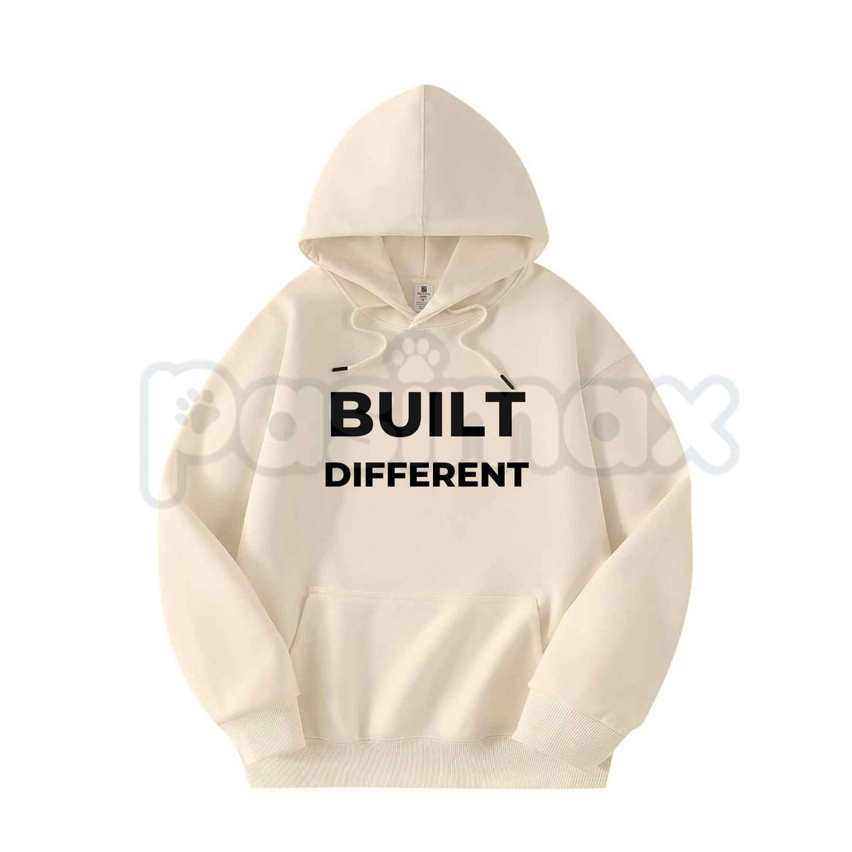 Built Different Graphic Hoodie – Gym Workout Gymbro Pullover, Motivational Fitness & Streetwear Sweatshirt, Unisex Heavy Blend-Pasimax