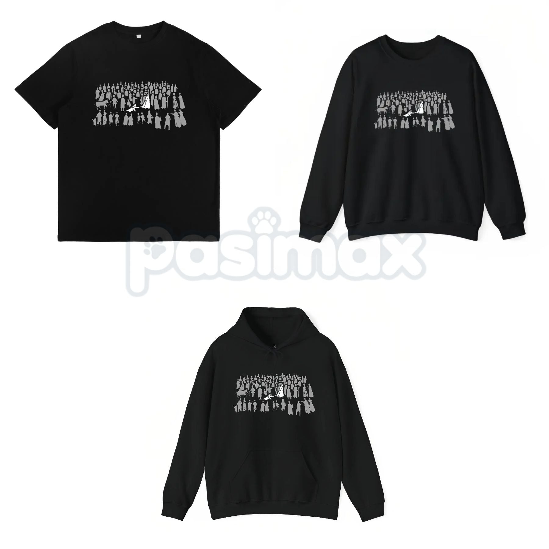 By His Wounds Christian T-Shirt – Jesus Graphic Hoodie, Faith-Based Sweatshirt & Gospel Apparel-Pasimax