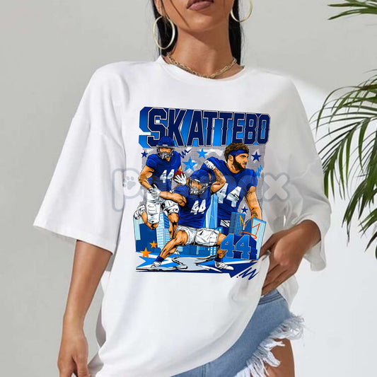 Cam Skattebo New York Giants Graphic T-Shirt - ASU Sun Devils RB Rookie Tee, "The Truck" Football Apparel-Pasimax