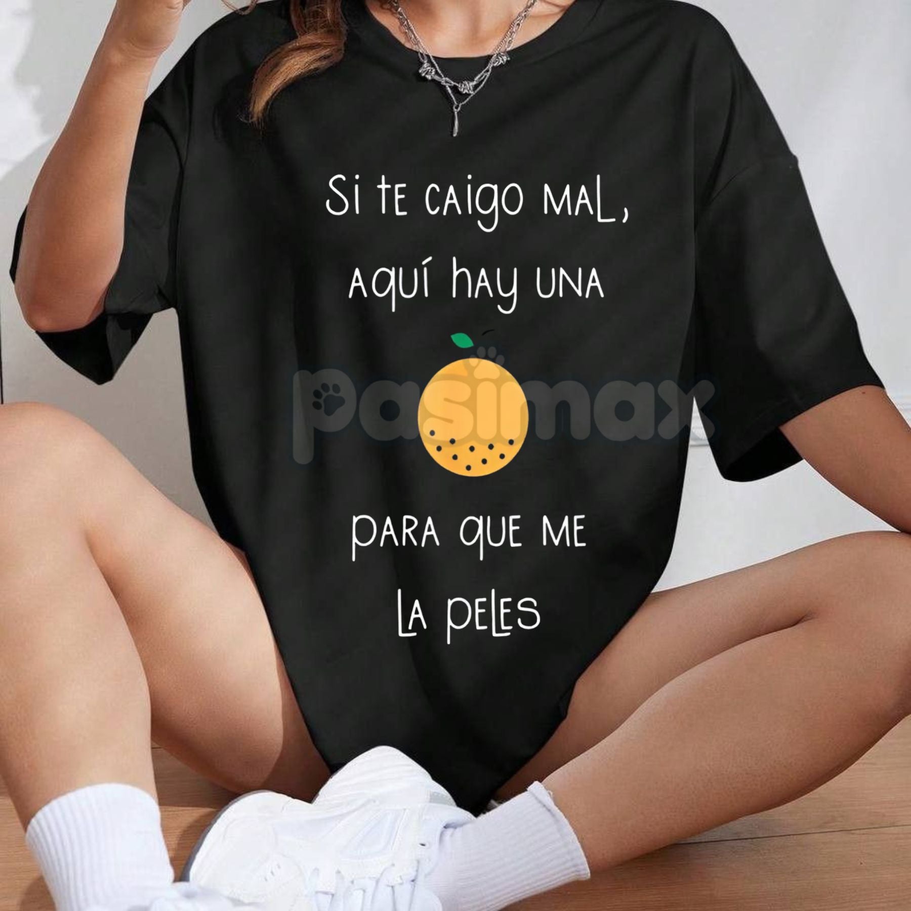 Camiseta Graciosa Para Latinos Hispanos - Humor Latino Tee, Regalo Divertido en Español, Unisex Statement Shirt-Pasimax
