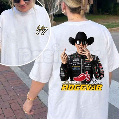 Carson Hocevar Fight Shirt – Vintage NASCAR Racing Graphic Unisex Tee-Pasimax